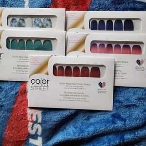 Color street nail polish strips